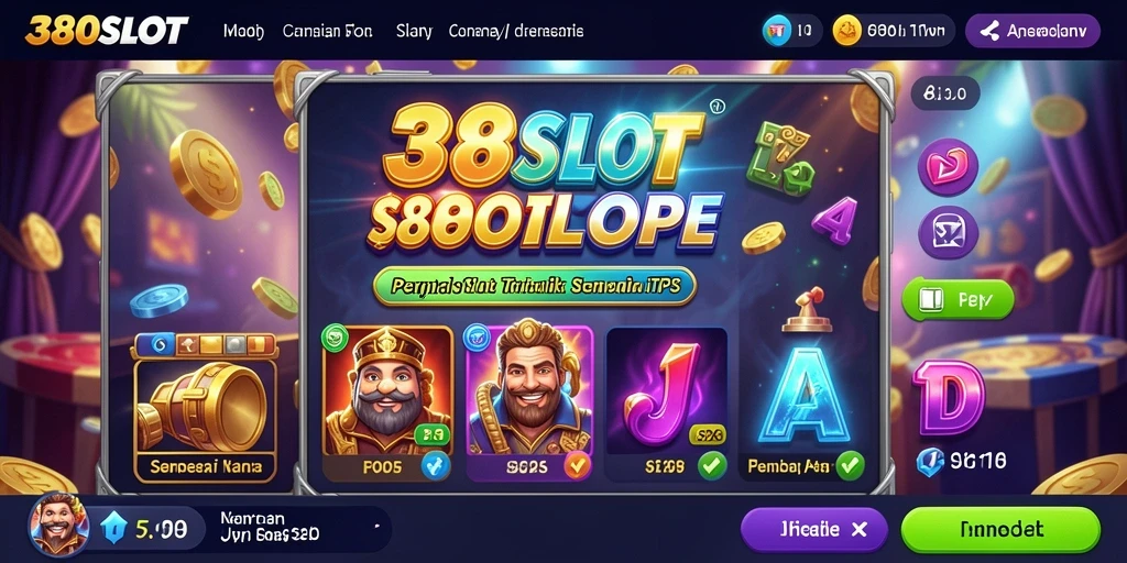 Tangkapan layar gameplay 380SLOT yang menampilkan slot dan strategi.