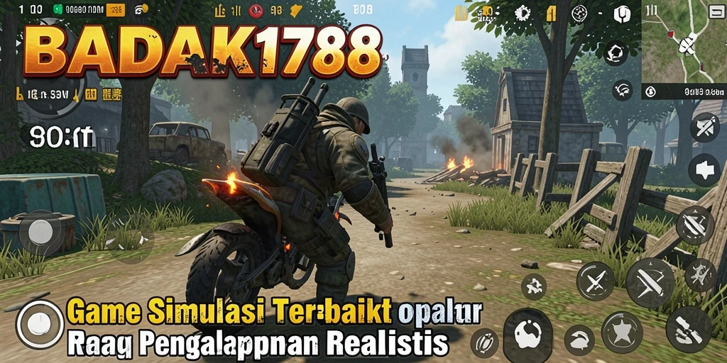 Tampilan gameplay BADAK178 yang menarik dan realistis.