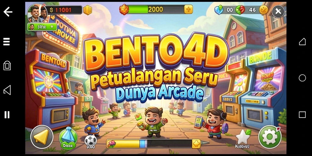 Tampilan gameplay seru BENTO4D yang menantang pemain.