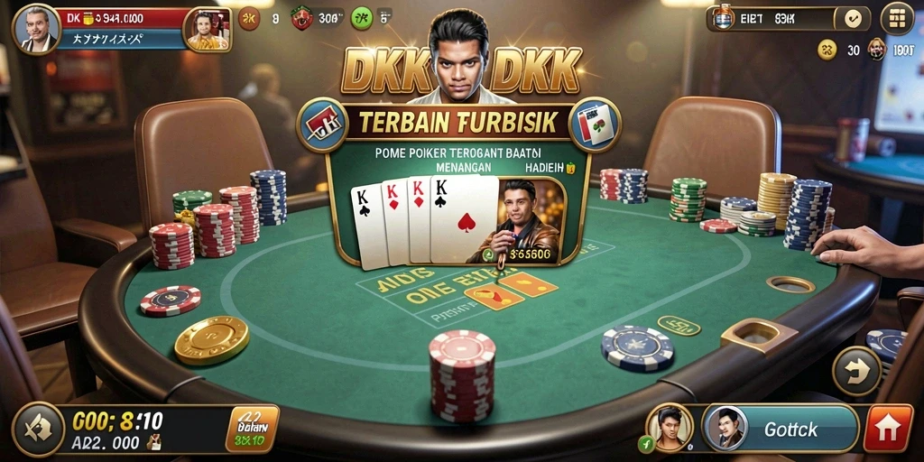 Tampilan gameplay DKK yang seru dan menantang.