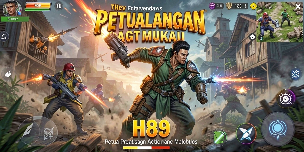 Screenshot gameplay H89 menampilkan aksi seru dan karakter menarik.
