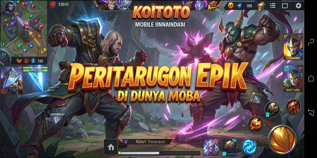 Gameplay seru di <strong>KOITOTO</strong> dengan pertempuran tim yang intens.