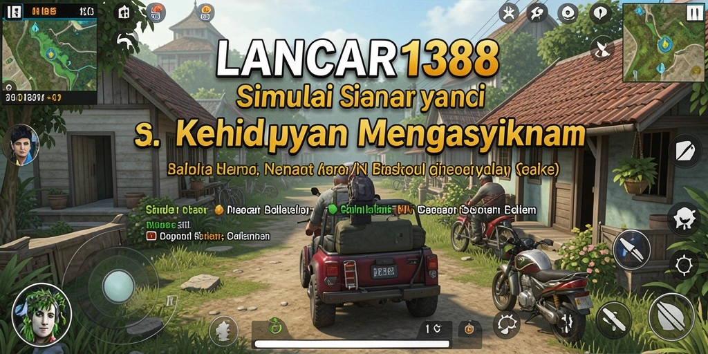 Tangkapan layar dari gameplay menarik LANCAR138 yang menampilkan karakter dalam simulasi kehidupan.