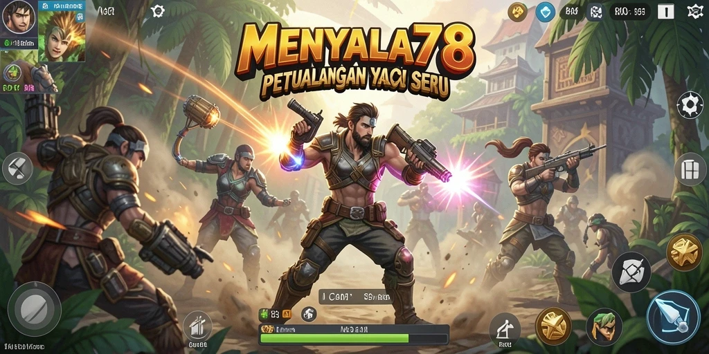Tampilan gameplay seru dalam <strong>MENYALA78</strong> yang penuh aksi.