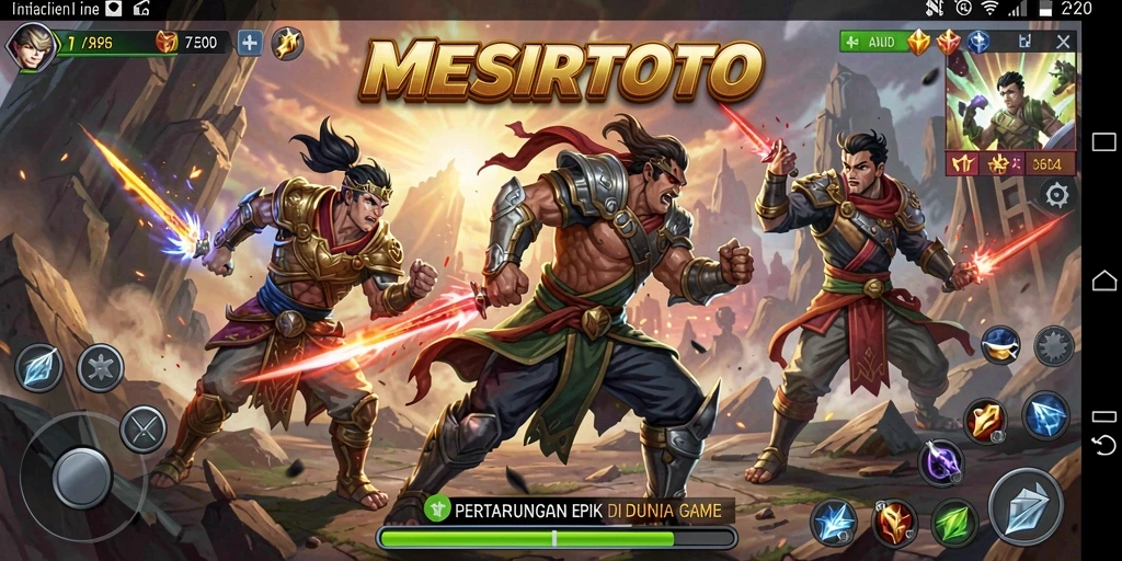Tangkapan layar utama dari <strong>MESIRTOTO</strong> memperlihatkan aksi pertarungan yang mendebarkan.