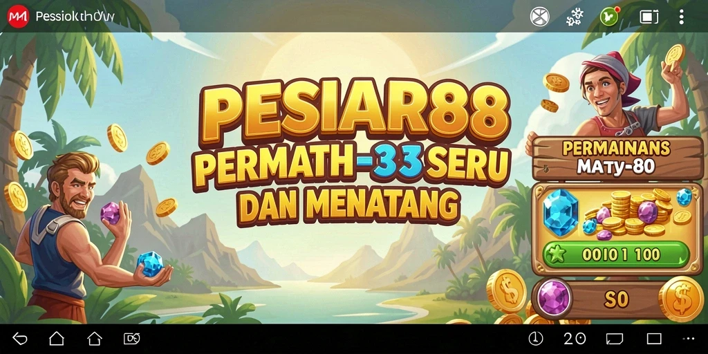 Screenshot gameplay PESIAR88 yang menarik dan penuh warna.