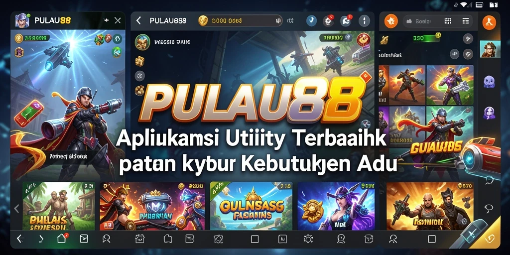 Tampilan antarmuka PULAU88 yang modern dan intuitif.