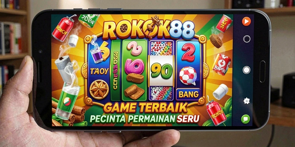 Tampilan gameplay ROKOK88 saat seru bermain Bingo.